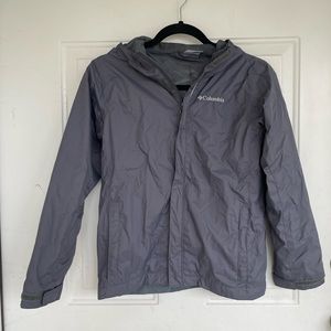 Columbia Rain Jacket Lightweight Mesh Lined Windbreaker size M
